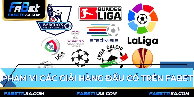 Fabet quy tụ lịch thi đấu của các giải đấu lớn nhất