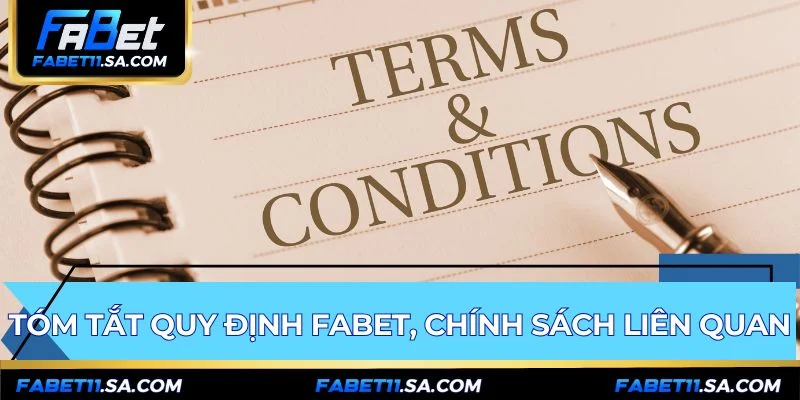 Điều khoản điều kiện FABET liên kết các chính sách khác